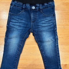 デニムパンツ　80