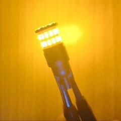 所ジョージの世田谷ベース掲載 T10 バルブ LED 爆光 ポジション 凄く明るい 640lm  ぶーぶーマテリアル アンバーの画像