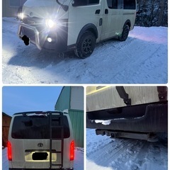 成約済み　ハイエース　1型　4WD　平成18年式　ディーゼル　2500cc　8ナンバー　工作車の画像