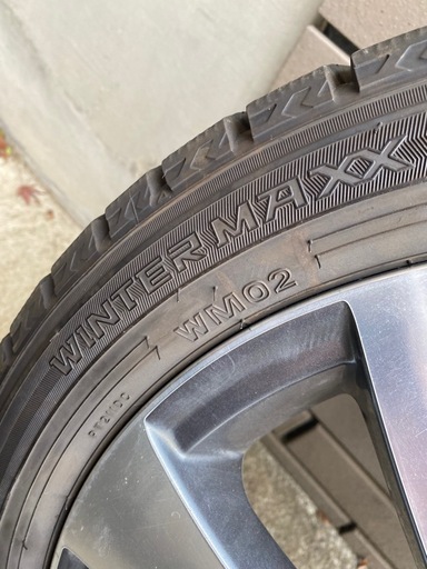 23年製WINTER MAXWM02 165/55R15スズキ純正ホイール付