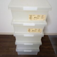 ポリプロピレンキャリーボックスの中古が安い！激安で譲ります