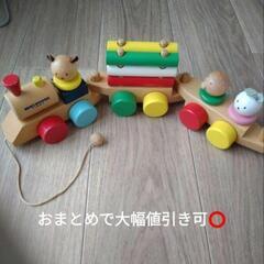【終了】【お譲りします】MIKIHOUSE ミキハウス 木製トレ...