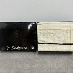 未使用　長期保管品　イヴサンローラン　シルク毛布　綿100%　1...