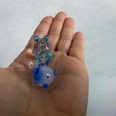 ２個セット　ガラス細工　の画像