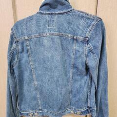 (値下げ)GAP ボア付き デニムジャケット XS アウター Gジャンの画像