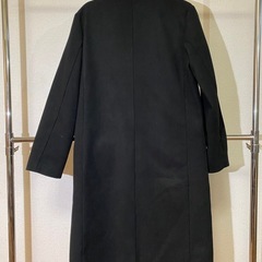 Riche glamour チェスターコート 黒の画像