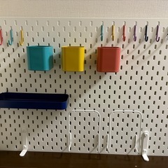 【交渉中】IKEA 有孔ボード セット SKADIS スコーディス