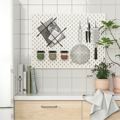 【交渉中】IKEA 有孔ボード セット SKADIS スコーディスの画像