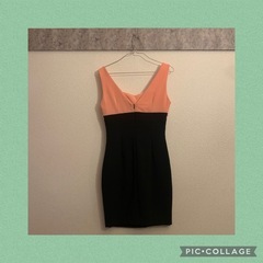 【中古品】ソブレ 花柄 レース ドレス ピンク Mの画像