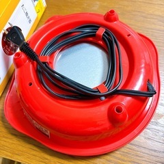 美品！[山善] たこ焼き器 18個焼き レッド YOB-180(R)の画像