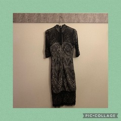 【新品未使用】MOA RADY レース ドレス ブラック Mの画像