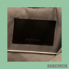 【中古品】STADIO CLIP あったかストール付きコート カーキ 高山都 Fの画像