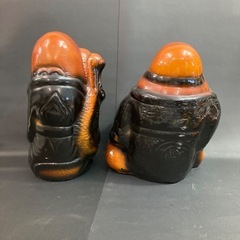 縁起物　商売繁殖　金運　置物　インテリア　七福神　布袋様　寿老人の画像