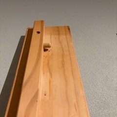【お譲り先決定】IKEA_セミダブルベッド(脚とフレーム一部なし)の画像