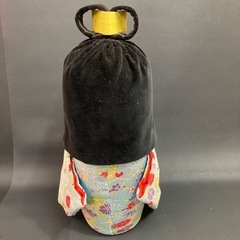 日本人形　木目込み人形　童人形　雛人形　日本人形 花柄着物 黒髪　2セットの画像