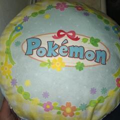 ポケモン　リバーシブルクッション　青の画像
