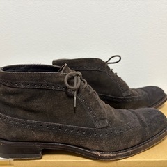 ANTONIO MAURIZI per Trading Post アントニオマウリッチ 【値下げしました】ロングウイングチップチャッカーブーツの画像
