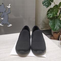 ☝️１度玄関で試し履きしました…。サイズ23.0色黒