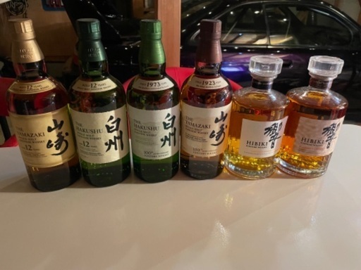 山崎１２年　白州１２年　響がなくなりました。