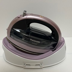 Panasonic　終了しました。ワイヤレス　スチームアイロン　美品