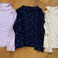 kids トップス　120㎝　服　長袖　ハイネック　インナー　ロ...