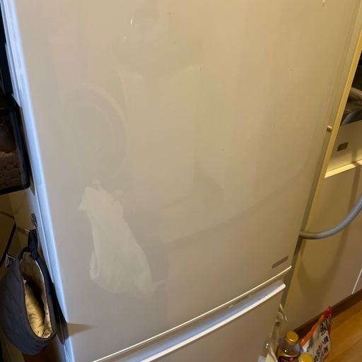 シャープ ノンフロン冷凍冷蔵庫 SJ-C14B-W