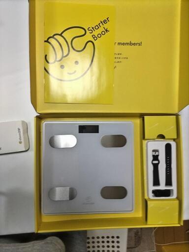 決まりましたchocoZAP体重計とヘルスウォッチ