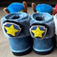 paw patrol　パウパトロール　ムートンブーツの画像