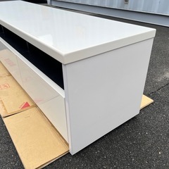 ニトリ テレビボード DUKE150LB-WHの画像
