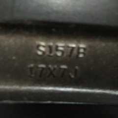 アルミ付きスタッドレスタイヤ　4本の画像