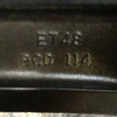 アルミ付きスタッドレスタイヤ　4本の画像