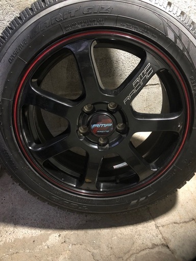 アルミ付きスタッドレスタイヤ　4本