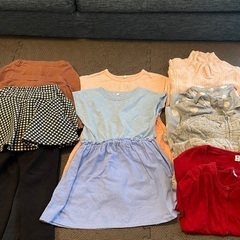 双子　女の子用服　100〜120