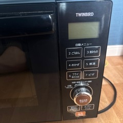 TWINBIRD オーブンレンジ　MW-FS18 2019年製の画像