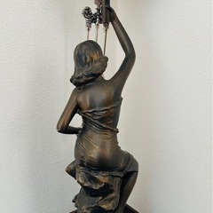 CITIZEN シチズン 置き時計 英知の女神 4RP621 ゴールドカラー インテリア 洋風の画像