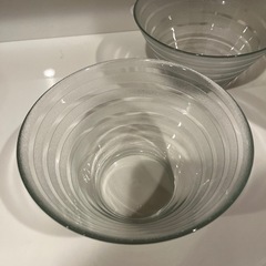 ガラスの器 2枚の画像