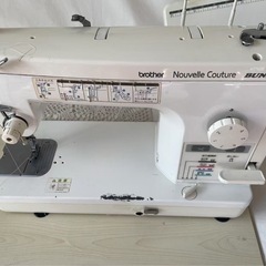 【ジャンク扱い】Brother 職業用ミシン nouvell couture Bunka の画像
