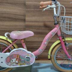 マイメロ　補助輪　自転車　16インチ