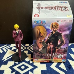 ワンピース フィギュア 3体セット THE出航シリーズの画像