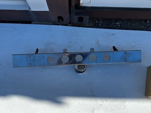 ジムニーJA系5ホールステンレスバンパー