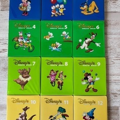 【全巻セット】ディズニー 英語システム ワールドファミリー Disney world of ENGLISH DVD 12巻 セットの画像