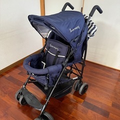 双子ベビーカー
