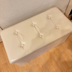 収納ボックス　スツール　の画像