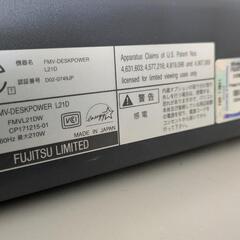 FUJITSU デスクトップPC L21D windiws XPの画像