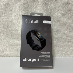 【中古・備品】【最終値下げ】fitbit charge5 BLACKの画像