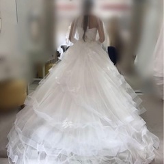 セミオーダーウェディングドレス　7号　インナーセットの画像