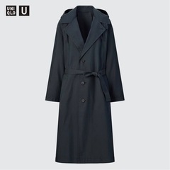 UNIQLO  U フーデッドロングコート　Lサイズの画像