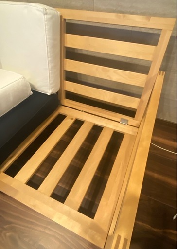 【引渡完了】IKEA リルベリ　3人掛けソファ　分解済　引取限定