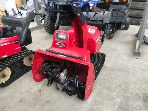 ☆大活躍☆　HONDA　除雪機　HSS1170i　ハイブリッド　除雪