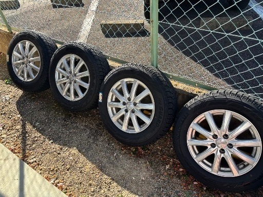 プリウス ヨコハマタイヤ スタッドレスタイヤ 4本セット 195/65/R15